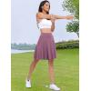 imageANRABESS Women Knee Length Tennis Golf Skorts Skirts Summer High Waisted Athletic Skirt Casual Travel Builtin Shorts ClothesDeep Purple