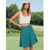 imageANRABESS Women Knee Length Tennis Golf Skorts Skirts Summer High Waisted Athletic Skirt Casual Travel Builtin Shorts ClothesGreen