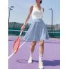 imageANRABESS Women Knee Length Tennis Golf Skorts Skirts Summer High Waisted Athletic Skirt Casual Travel Builtin Shorts ClothesLight Blue