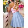 imageANRABESS Women Knee Length Tennis Golf Skorts Skirts Summer High Waisted Athletic Skirt Casual Travel Builtin Shorts ClothesLight Blue