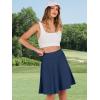 imageANRABESS Women Knee Length Tennis Golf Skorts Skirts Summer High Waisted Athletic Skirt Casual Travel Builtin Shorts ClothesNavy Blue