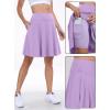 imageANRABESS Women Knee Length Tennis Golf Skorts Skirts Summer High Waisted Athletic Skirt Casual Travel Builtin Shorts ClothesPurple