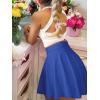 imageANRABESS Women Knee Length Tennis Golf Skorts Skirts Summer High Waisted Athletic Skirt Casual Travel Builtin Shorts ClothesRoyal