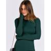 imageANRABESS Women Long Sleeve Crewneck Rib Knit Slim Fit Shirts Basic Tee Tops 2025 Casual TShirt Underscrubs Layer OutfitsForest Green