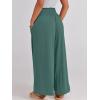 imageANRABESS Women Palazzo Pants Summer Boho Bagyy Wide Leg High Smocked Waist Casual Loose Lounge Pant with PocketGrass