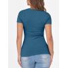 imageANRABESS Women Short Sleeve Crewneck Ribbed Knit Slim Fitted Shirts Summer Tops Basic Tee TShirt Casual Spring 2025 ClothesIndigo