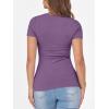 imageANRABESS Women Short Sleeve Crewneck Ribbed Knit Slim Fitted Shirts Summer Tops Basic Tee TShirt Casual Spring 2025 ClothesPurple