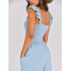 imageANRABESS Women Summer Casual Dressy Sleeveless Smocked Wide Leg Linen Jumpsuits Rompers 2025 Trendy Travel Outfit PocketBlue
