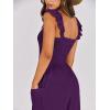 imageANRABESS Women Summer Casual Dressy Sleeveless Smocked Wide Leg Linen Jumpsuits Rompers 2025 Trendy Travel Outfit PocketPurple