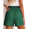 imageANRABESS Women Summer Casual Shorts Elastic High Waisted Wide Leg Cute Dressy Beach Shorts 2025 Fashion Vacation OutfitsGreen