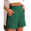 imageANRABESS Women Summer Casual Shorts Elastic High Waisted Wide Leg Cute Dressy Beach Shorts 2025 Fashion Vacation OutfitsGreen