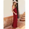 imageANRABESS Women Summer Casual Sleeveless Spaghetti Strap Boho Wide Leg Jumpsuits Rompers Dressy 2025 Trendy Outfits ClothesBurgundy