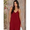 imageANRABESS Women Summer Casual Sleeveless Spaghetti Strap Boho Wide Leg Jumpsuits Rompers Dressy 2025 Trendy Outfits ClothesBurgundy
