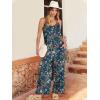 imageANRABESS Women Summer Casual Sleeveless Spaghetti Strap Boho Wide Leg Jumpsuits Rompers Dressy 2025 Trendy Outfits ClothesFloral Print