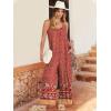 imageANRABESS Women Summer Casual Sleeveless Spaghetti Strap Boho Wide Leg Jumpsuits Rompers Dressy 2025 Trendy Outfits ClothesFloral Red