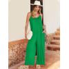 imageANRABESS Women Summer Casual Sleeveless Spaghetti Strap Boho Wide Leg Jumpsuits Rompers Dressy 2025 Trendy Outfits ClothesGrass