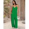 imageANRABESS Women Summer Casual Sleeveless Spaghetti Strap Boho Wide Leg Jumpsuits Rompers Dressy 2025 Trendy Outfits ClothesGrass