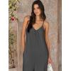imageANRABESS Women Summer Casual Sleeveless Spaghetti Strap Boho Wide Leg Jumpsuits Rompers Dressy 2025 Trendy Outfits ClothesGrey
