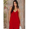 imageANRABESS Women Summer Casual Sleeveless Spaghetti Strap Boho Wide Leg Jumpsuits Rompers Dressy 2025 Trendy Outfits ClothesRed
