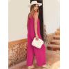 imageANRABESS Women Summer Casual Sleeveless Spaghetti Strap Boho Wide Leg Jumpsuits Rompers Dressy 2025 Trendy Outfits ClothesRose