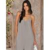 imageANRABESS Women Summer Casual Sleeveless Spaghetti Strap Boho Wide Leg Jumpsuits Rompers Dressy 2025 Trendy Outfits ClothesSilver