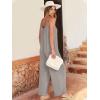 imageANRABESS Women Summer Casual Sleeveless Spaghetti Strap Boho Wide Leg Jumpsuits Rompers Dressy 2025 Trendy Outfits ClothesSilver