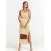 imageANRABESS Women Summer One Shoulder Sleeveless Maxi Dress Cutout Sexy Bodycon Semi Formal Dinner Date Vacation DressesAlmond