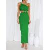 imageANRABESS Women Summer One Shoulder Sleeveless Maxi Dress Cutout Sexy Bodycon Semi Formal Dinner Date Vacation DressesGrass