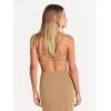 imageANRABESS Women Summer One Shoulder Sleeveless Maxi Dress Cutout Sexy Bodycon Semi Formal Dinner Date Vacation DressesKhaki