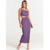 imageANRABESS Women Summer One Shoulder Sleeveless Maxi Dress Cutout Sexy Bodycon Semi Formal Dinner Date Vacation DressesPurple