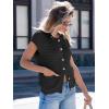 imageANRABESS Women Sweater Vests Sleeveless Cardigan Casual Loose Knit Button Down Sweater Tops 2025 Spring Summer Trendy OutfitsBlack