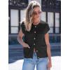 imageANRABESS Women Sweater Vests Sleeveless Cardigan Casual Loose Knit Button Down Sweater Tops 2025 Spring Summer Trendy OutfitsBlack