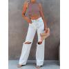 imageANRABESS Women Tank Tops High Neck Sleeveless Sexy Cutout Racer Back Going Out Crop Tops Shirts Summer Y2K OutfitsNutmeg