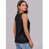 imageANRABESS Women Tank Tops Summer V Neck Sleeveless Casual Loose Fit Cute Cami Basic T Shirts Solid Tees 2025 Trendy OutfitsBlack