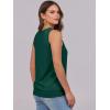 imageANRABESS Women Tank Tops Summer V Neck Sleeveless Casual Loose Fit Cute Cami Basic T Shirts Solid Tees 2025 Trendy OutfitsForest