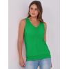 imageANRABESS Women Tank Tops Summer V Neck Sleeveless Casual Loose Fit Cute Cami Basic T Shirts Solid Tees 2025 Trendy OutfitsGreen