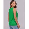 imageANRABESS Women Tank Tops Summer V Neck Sleeveless Casual Loose Fit Cute Cami Basic T Shirts Solid Tees 2025 Trendy OutfitsGreen