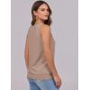 imageANRABESS Women Tank Tops Summer V Neck Sleeveless Casual Loose Fit Cute Cami Basic T Shirts Solid Tees 2025 Trendy OutfitsKhaki
