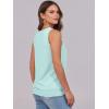 imageANRABESS Women Tank Tops Summer V Neck Sleeveless Casual Loose Fit Cute Cami Basic T Shirts Solid Tees 2025 Trendy OutfitsMint Green