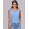 imageANRABESS Women Tank Tops Summer V Neck Sleeveless Casual Loose Fit Cute Cami Basic T Shirts Solid Tees 2025 Trendy OutfitsSky Blue