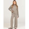imageANRABESS Womens 2 Piece Outfit Sweater Lounge Sets Long Sleeve Knit Pullover Wide Leg Pant Tracksuit Loungewear 2025 FashionCamel