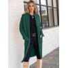 imageANRABESS Womens Cardigan Long Sweater Oversized Open Front Knit Duster Coat 2025 Trendy Lady Fall Coatigan OuterwearOpal Green