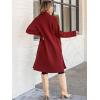 imageANRABESS Womens Cardigan Long Sweater Oversized Open Front Knit Duster Coat 2025 Trendy Lady Fall Coatigan OuterwearRed