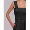 imageANRABESS Womens Casual Summer Jumpsuits Smocked Sleeveless Wide Leg Long Romper Jumpers 2025 Beach Vacation OutfitsBlack
