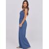 imageANRABESS Womens Casual Summer Jumpsuits Smocked Sleeveless Wide Leg Long Romper Jumpers 2025 Beach Vacation OutfitsBlue