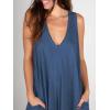 imageANRABESS Womens Casual Summer Loose Jumpsuits Sleeveless Tank V Neck Wide Leg Long Pant Rompers Baggy Jumper with PocketsDark Blue