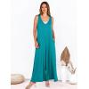 imageANRABESS Womens Casual Summer Loose Jumpsuits Sleeveless Tank V Neck Wide Leg Long Pant Rompers Baggy Jumper with PocketsLake Green