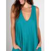 imageANRABESS Womens Casual Summer Loose Jumpsuits Sleeveless Tank V Neck Wide Leg Long Pant Rompers Baggy Jumper with PocketsLake Green
