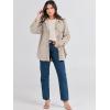 imageANRABESS Womens Corduroy Shacket Button Down Shirts Oversized Long Sleeve Casual Cardigan Jacket 2025 Fall Fashion ClothesBeige