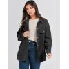imageANRABESS Womens Corduroy Shacket Button Down Shirts Oversized Long Sleeve Casual Cardigan Jacket 2025 Fall Fashion ClothesBlack